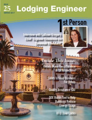 Sample Edition #25 of Lodging Engineer Magazine